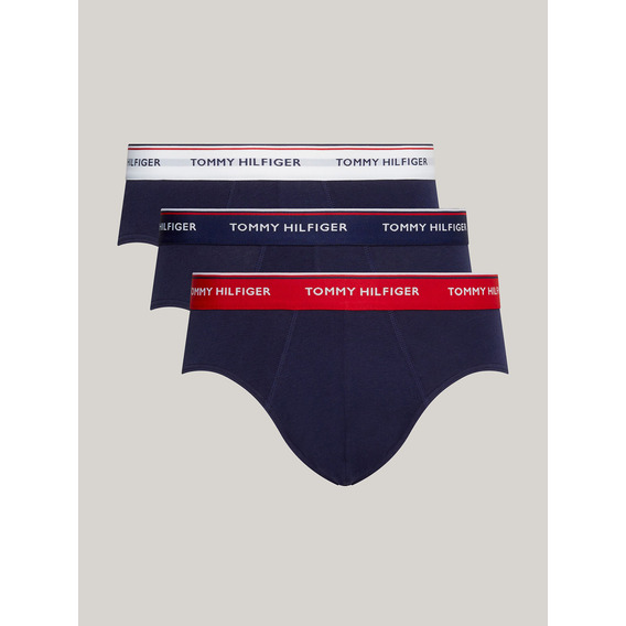 Pack De 3 Calzoncillos Slip Multicolor Tommy Hilfiger