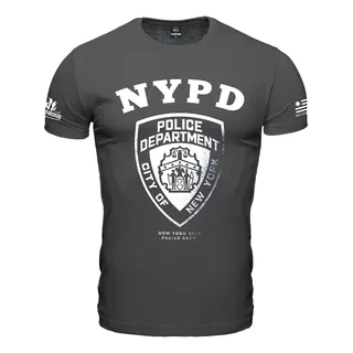 Remera Camiseta Estampada Manga Corta Police Nypd