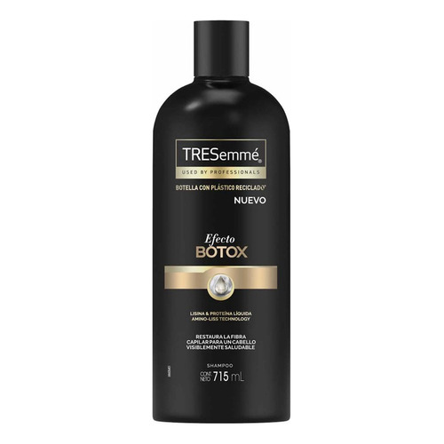 Shampoo Tresemme Efecto Botox Control De Frizz 715ml