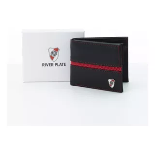 Billetera De Hombre River Plate De Cuero Licencia Original