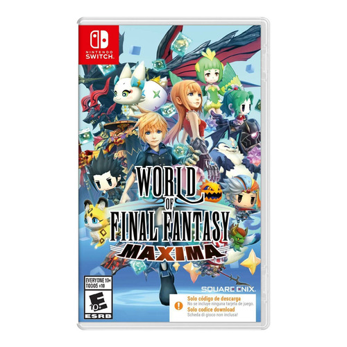 World of Final Fantasy  Maxima Square Enix Nintendo Switch Físico