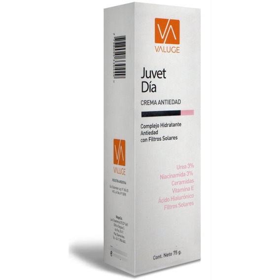 Juvet Día Antiage Humectante Filtros Reparadora Emulsión 75g