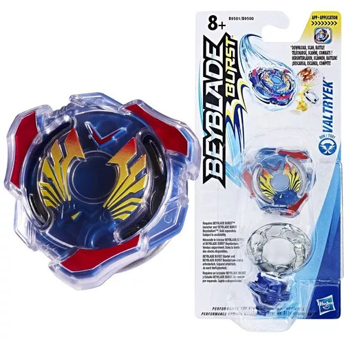 Brinquedo Beyblade Burst Valtryek Ataque Hasbro B9500 Cor Azul