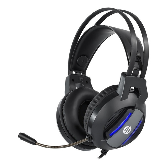 Auriculares Gamer Pc Luz Led Hp Hewlett Packard Microfono