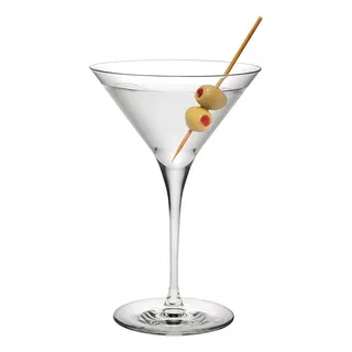 Conjunto De 6 Taças Cristal Reserva Martini Coquetel 310ml Nude Stemware Drinks