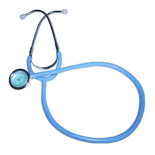 Baumanómetro aneroide pediátrico CheckATek B5-9S color azul y diseño infantil con estetoscopio
