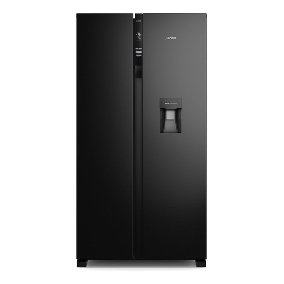Refrigerador Sfx530b 525l Side By Side Inverter Black Fensa Color Negro