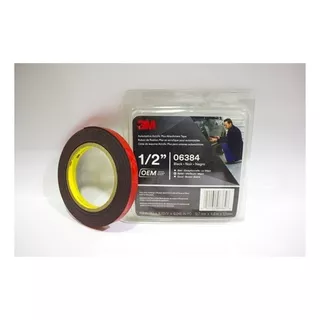 3m Cinta Doble Cara Para Molduras Mod. 06384 1/2in X 4.6 Mts