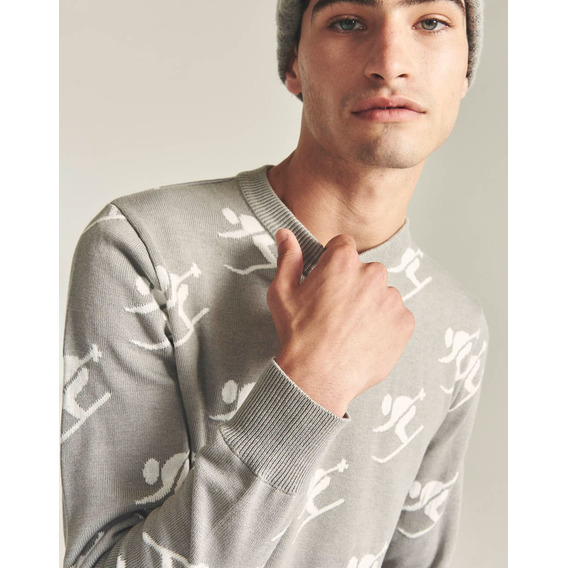 Sweater Aspen Gris Claro