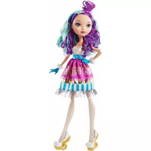 Boneca Ever After High - Básica - Madeline Hatter Dmj76 - MP Brinquedos