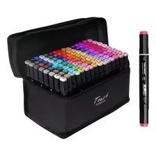 Marcadores X120 A Base De Alcohol Punta Doble Set De Arte