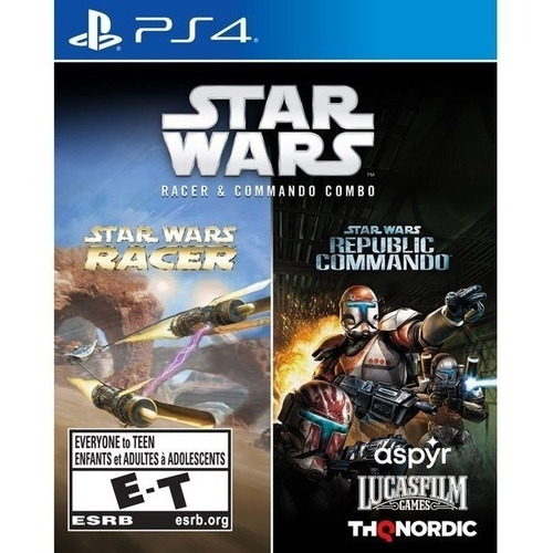 Star Wars Racer And Commando Combo  Ps4