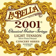 Encordado Guitarra Clásica La Bella 2001 Light Tension Baja