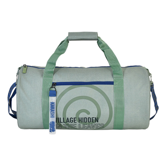 Maleta Mochila Gym Deportiva Hombre Konoha Naruto Color Verde claro Liso