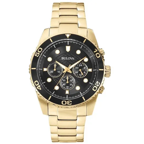 Reloj Bulova Wb31989u para hombre color dorado MercadoLibre