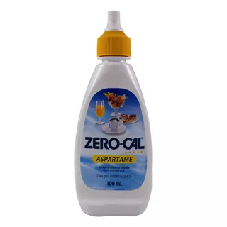 Adoçante Líquido Aspartame Zero Cal Frasco 100ml