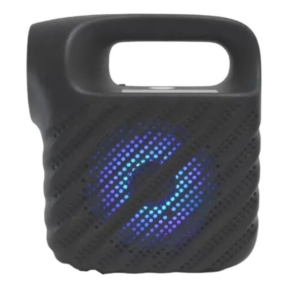 Parlante Bluetooth / Radio Recargable Con Linterna Portátil Negro