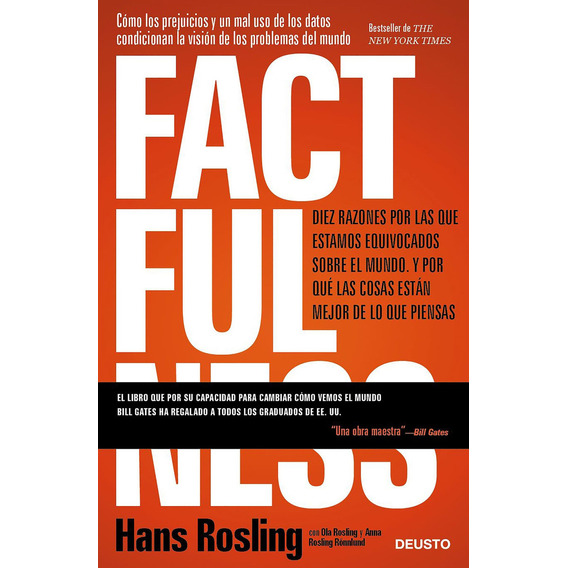 Libro Factfulness - Hans Rosling