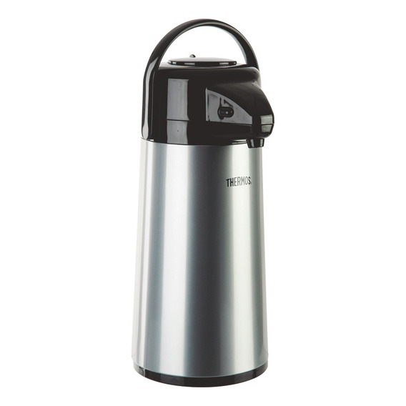 Termo Sifon 1,9 Litros Vidrio - Thermos Color Plateado