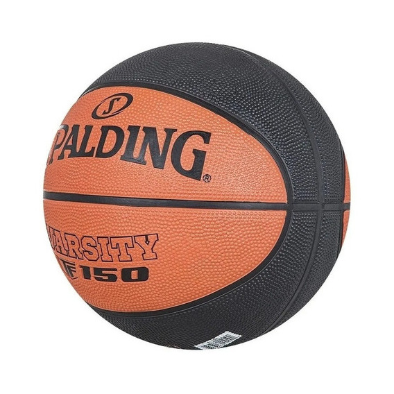 Pelota De Basquet Spalding Tf 150 N°7 Goma Outdoor Color Naranja/negro