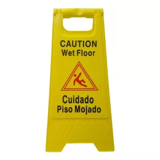 Cartel Señalizador Piso Mojado Tipo Carpa Wet Floor