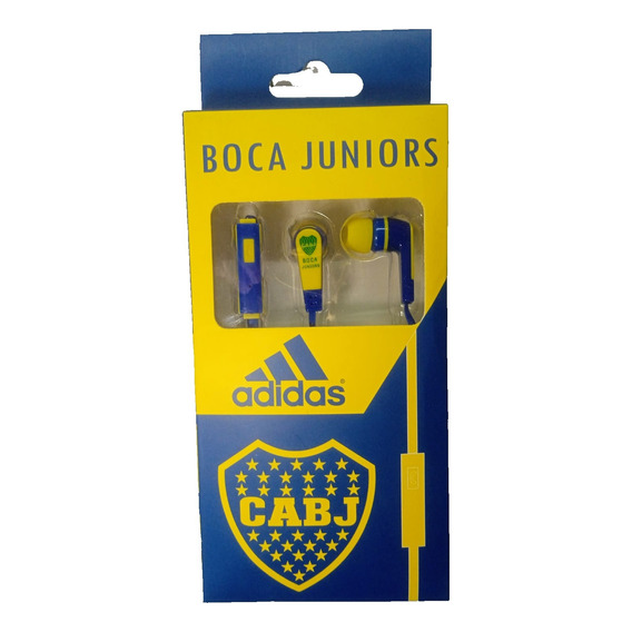 Auriculares Boca Juniors Manos Libres En Caja 