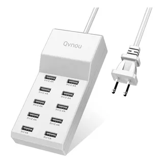 Multi Puerto Celular 8 Usb 5v 2.1a 1a Hub Cargador 110v 