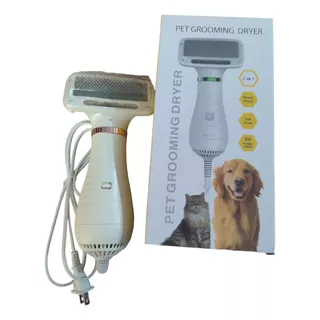 Secador De Pelo Para Perros Con Cepillo - Silencioso 2 En 1