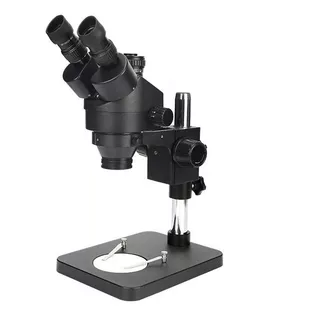 Microscopio Electrónica Mechanic Trionocular G75t-b1 Con Led