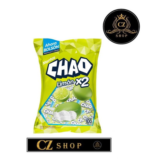 Mentas Chao Limon X 2 / 100 Un - g a $0