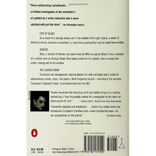 Libro The New York Trilogy - Penguin Books - Paul Auster