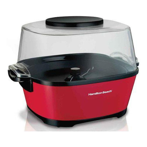 Máquina de palomitas Hamilton Beach 73302 roja 1000W 120V