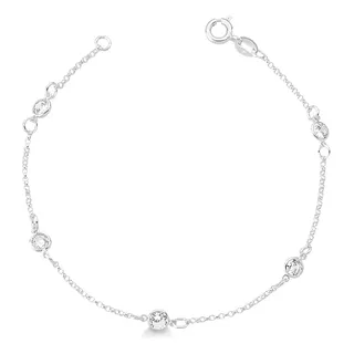 Pulseira Ponto De Luz Tiff Prata 925