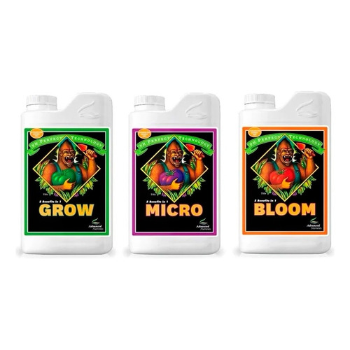 Advanced Nutrients Bases Grow Micro Bloom 1 Litro