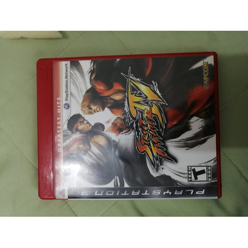Street Fighter Iv Para Consola Playstation3 Ps3 