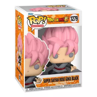 Figura De Accion Super Saiyan Rose Goku Black 1279 Dragon Ball Z Funko Pop Animation