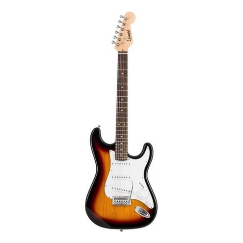 Guitarra eléctrica Leonard LE362 stratocaster de aliso sunburst con diapasón de palo de rosa