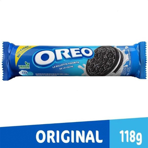 Oreo Clásicas De Vainilla Sin Sal 118 g