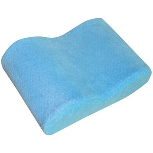 Almohada Para Piernas De Memory Foam Home Care Color Azul