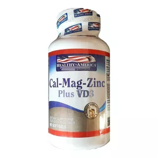 Calcio Magnesio Zinc + Vitamina D3 - Healthy America
