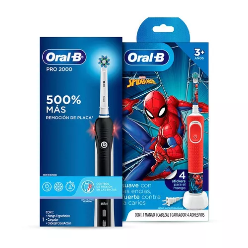 Cepillo de Dientes Eléctrico Oral-B Marvel Spider-Man, Productos