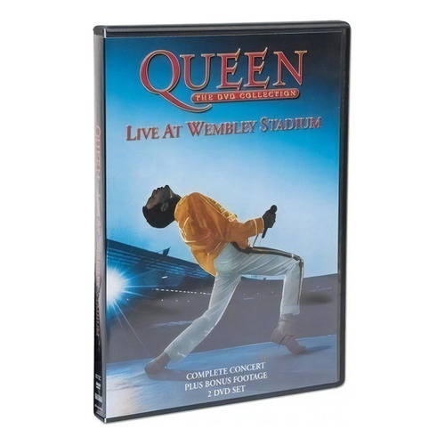 Queen Live At Wembley Anniversary Dvd Freddie Mercury