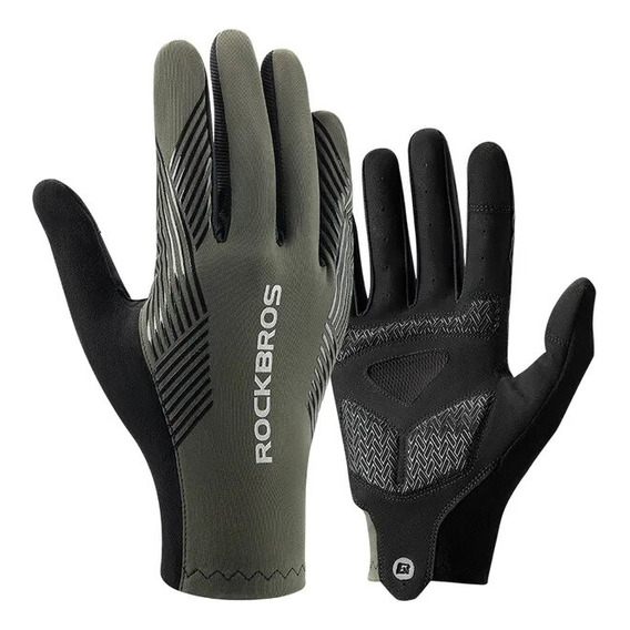 Guantes Rockbros Transpirables Ciclismo Táctiles 