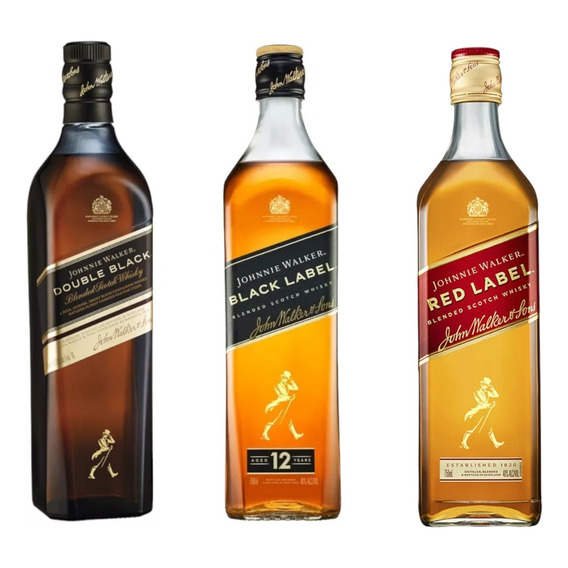 Combo Johnnie Walker X3u.