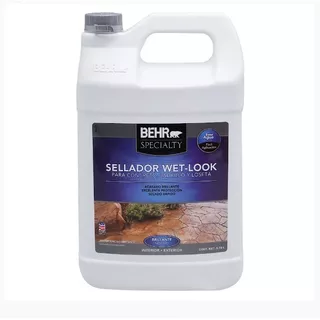 Sellador De Acrilico Wet-look Para Concreto 3.79 Litos 