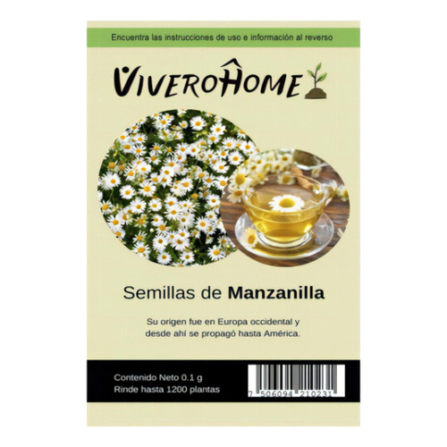 Semillas De Manzanilla, Hierbas De Olor Para Huerto En Casa