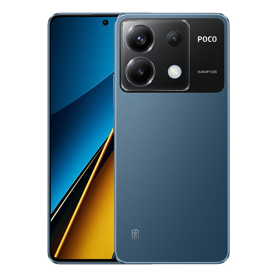 Celular Poco X6 5g 256gb 12gb Eu Blue