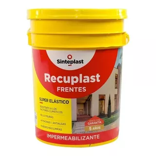 Recuplast Frentes Impermeabilizante | 8 Colores | 20lt Color Blanco