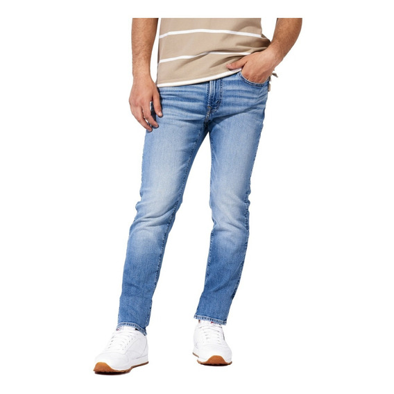 Jeans Airflex+ Medium Slim Straight American Eagle