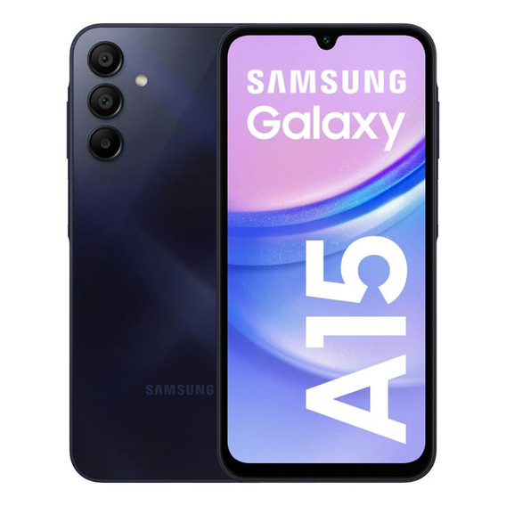 Celular Samsung Galaxy A15 256gb, Cámara 50+5+2mp, Negro